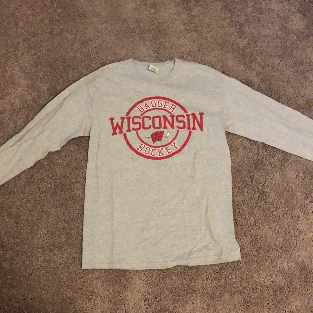 Wisconsin Badger Hockey LS shirt